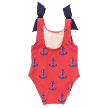 Load image into Gallery viewer, Baby Nautical Anchors Shelly Swimsuit
