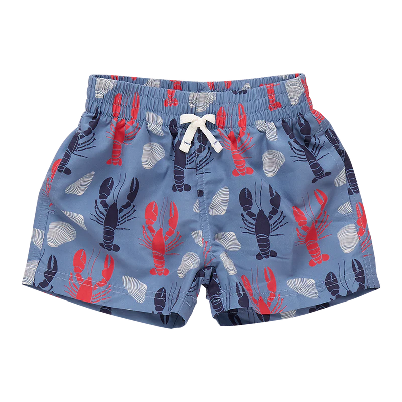 Lobster and Clams Swim Trunks