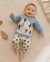 Load image into Gallery viewer, Ski Knit Baby Pullover Sweater &amp; Pant Set (Organic Cotton)
