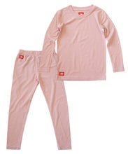 Load image into Gallery viewer, Kids Merino Wool Long John - Rose
