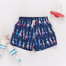 Load image into Gallery viewer, Navy Buoys Swim Trunks
