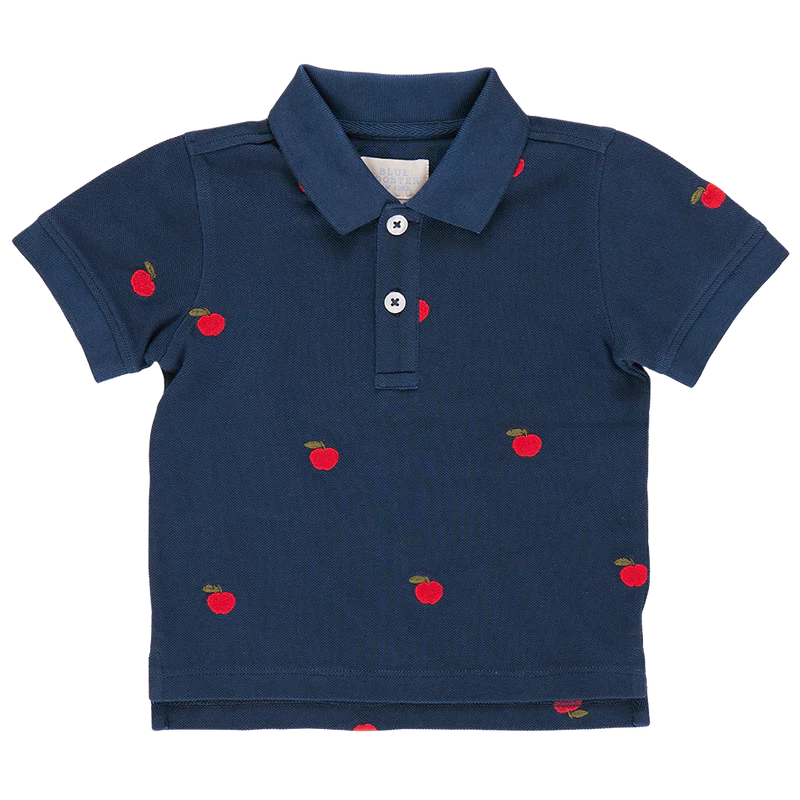 Embroidered Apples Alec Shirt