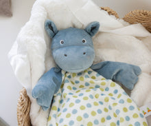 Load image into Gallery viewer, Henny the Hippo Flopsie Baby Lovey
