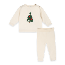Load image into Gallery viewer, Jolly Christmas 3D Knit Baby Pullover &amp; Pant SET (Organic)
