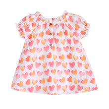 Load image into Gallery viewer, Hearts Baby Dress + Bloomer
