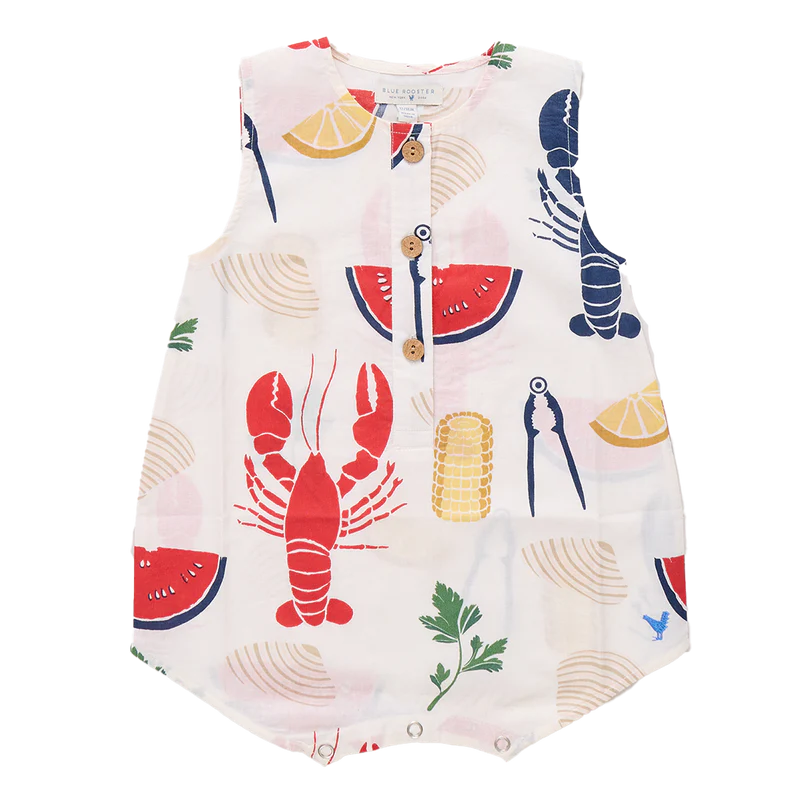Baby Clam Bake Riley Romper