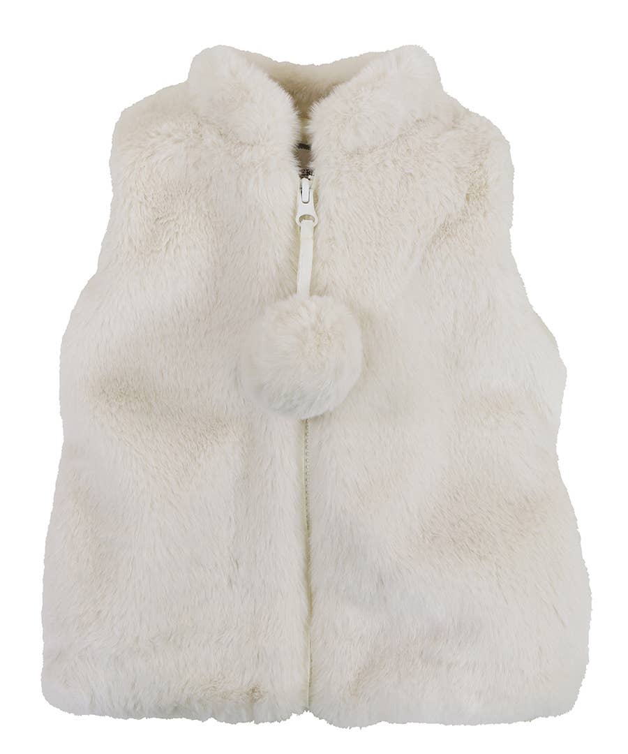 Widgeon PomPom Faux Fur Vest