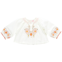 Load image into Gallery viewer, Ava Pink Embroidered Top
