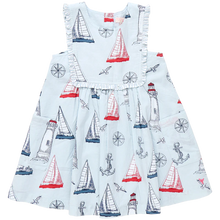 Load image into Gallery viewer, Nautical Adventure Courtina Dress
