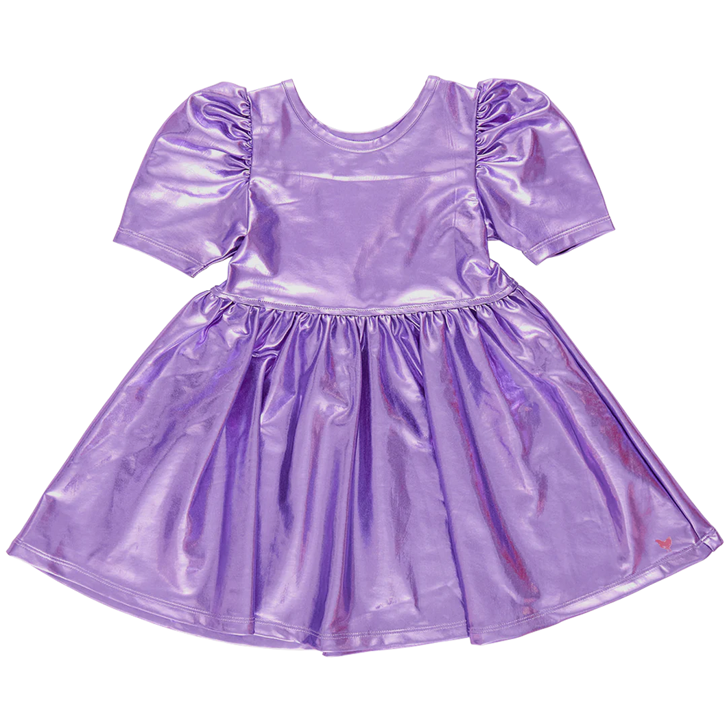 Purple Sparkle Laurie Dress