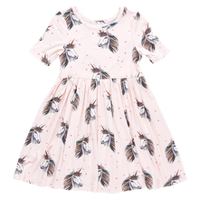 Load image into Gallery viewer, Pink Unicorn Dress
