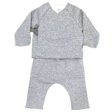 Load image into Gallery viewer, Baby Two-Piece Gray Set
