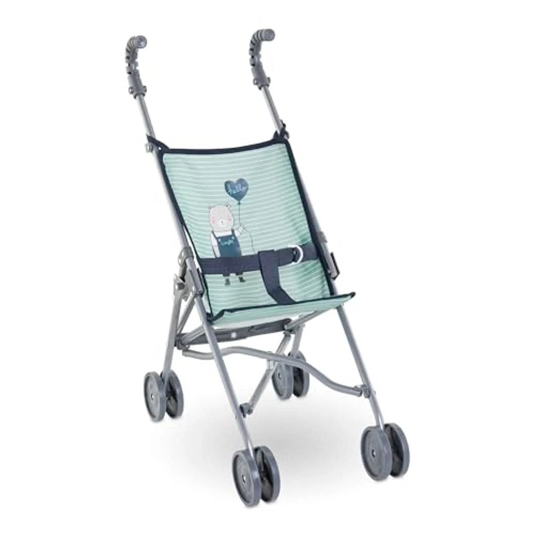 Doll Umbrella Stroller - Sage Stripe
