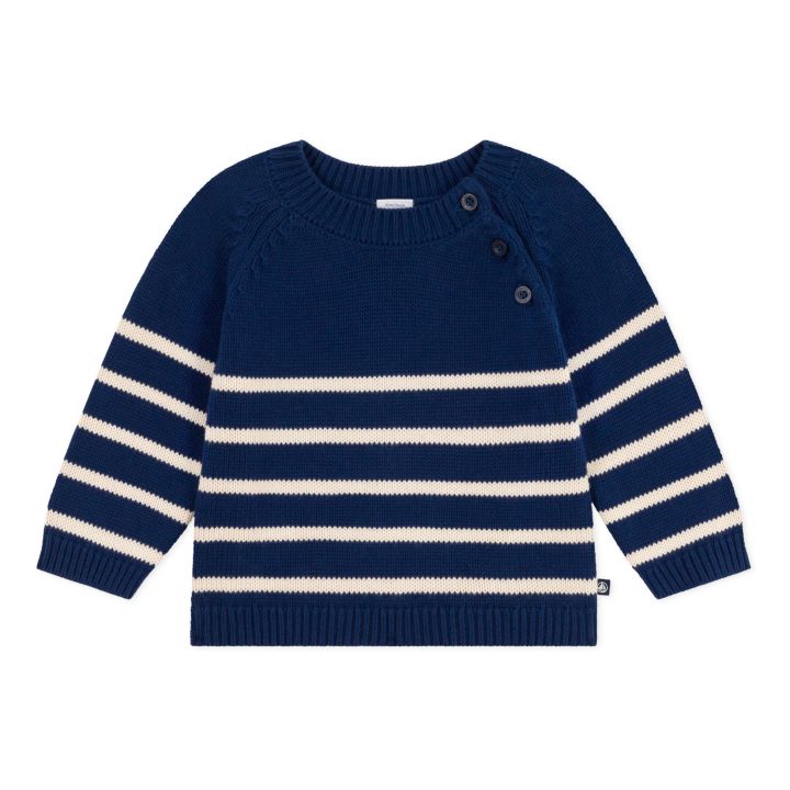 Baby Navy Striped Sweater