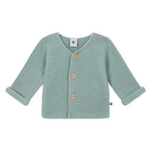 Load image into Gallery viewer, Baby Cardigan- Robins Egg Blue
