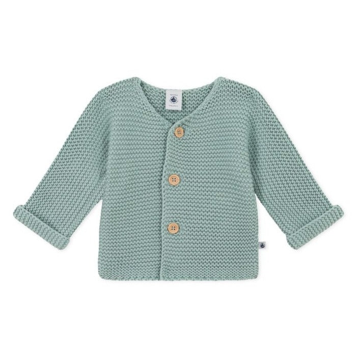 Baby Cardigan- Robin’s Egg Blue