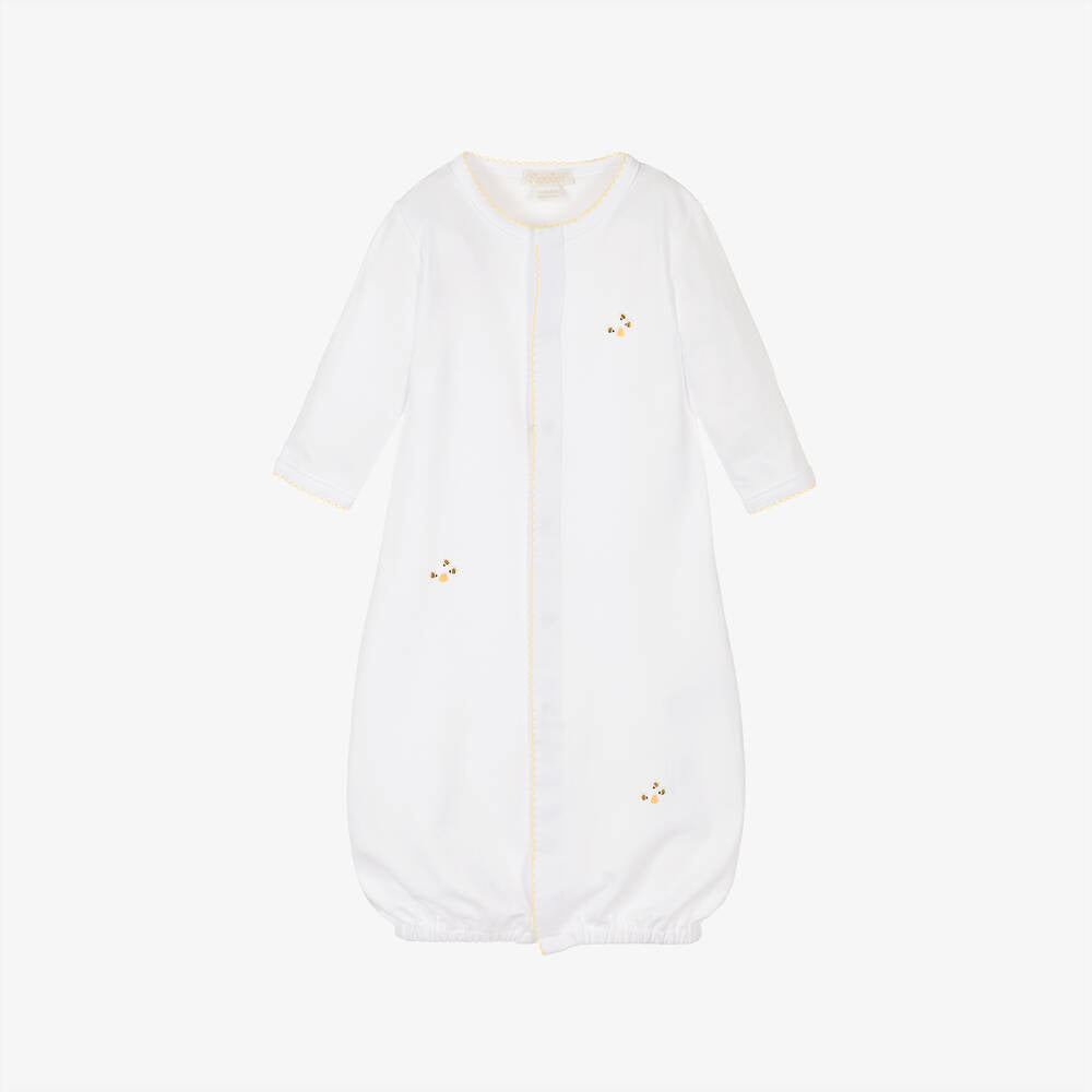 Bee Hive Hand Embroidered Gown