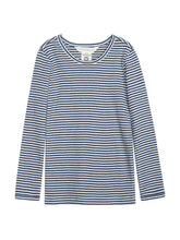Load image into Gallery viewer, Serendipity Organics Long Sleeve Striped Tee
