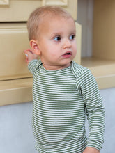 Load image into Gallery viewer, Serendipity Organics Baby Striped Onesie
