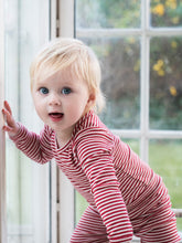 Load image into Gallery viewer, Serendipity Organics Baby Striped Onesie
