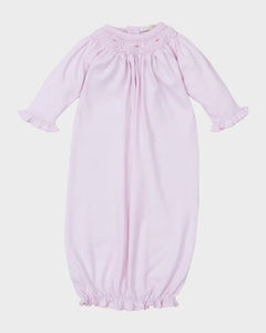 Pink Hand-Smocked Bishop Sack