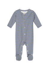 Load image into Gallery viewer, Serendipity Organics Newborn Stripe Suit
