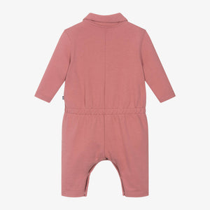 Organic Cotton Zip Up Jumpsuit