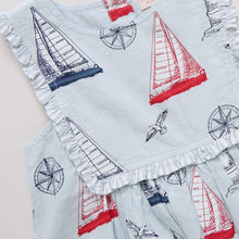 Load image into Gallery viewer, Nautical Adventure Courtina Dress
