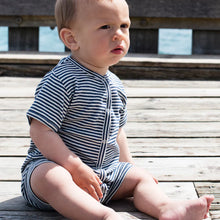 Load image into Gallery viewer, Baby Short Stripe Suit
