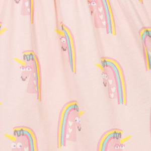 Rainbow Unicorn Jersey Dress