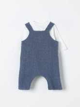 Load image into Gallery viewer, Baby Two-Piece Boucle Overall Set
