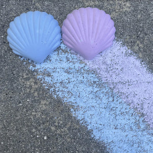 Seashell Sidewalk Chalk