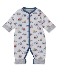 Construction Diggers Reversible Playsuit