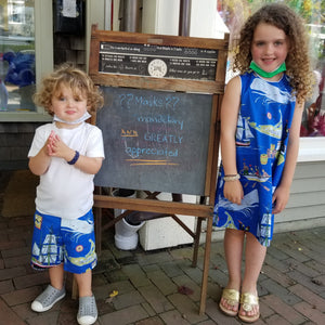 Nantucket Dress - Blue