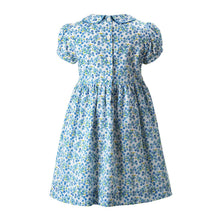Load image into Gallery viewer, Forget-Me-Not Smocked Dress
