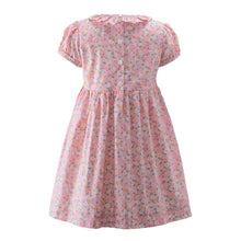 Load image into Gallery viewer, Flowerette Smocked Dress and Bloomers
