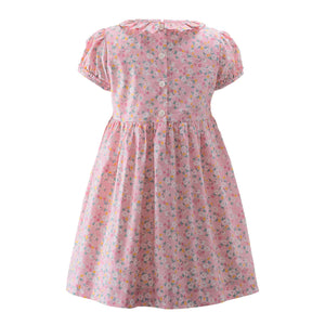 Flowerette Smocked Dress and Bloomers