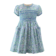 Load image into Gallery viewer, Floral Meadow Smocked Dress
