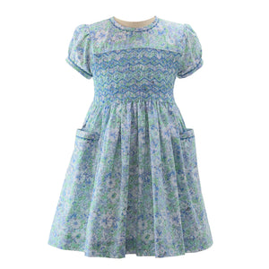 Floral Meadow Smocked Dress