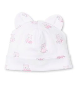 Bear Snuggles Hat - Pink
