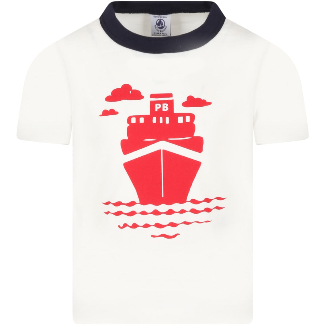 Short Sleeve Boat Graphic Tee