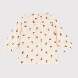 Baby Girl Long Sleeve Floral Blouse