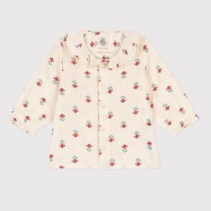 Baby Girl Long Sleeve Floral Blouse