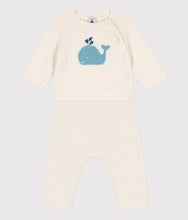 Load image into Gallery viewer, Baby Whale Sweater and Pants Set
