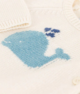 Baby Whale Sweater and Pants Set