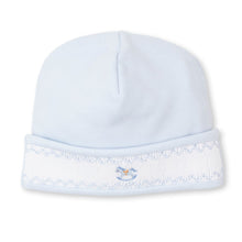 Load image into Gallery viewer, Rocking Horse Smocked Hat- Blue
