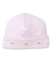 Load image into Gallery viewer, Hand Smocked Hat in Pink
