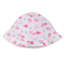 Load image into Gallery viewer, Whale Watch Reversible Sunhat- Pink
