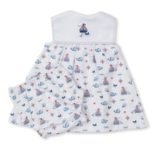 Load image into Gallery viewer, Sails n Whales Dress Set
