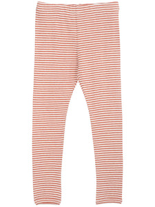 Organic Cotton Stripe Leggings - 12 Colors